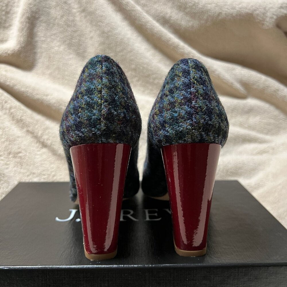 J Crew Coordinating Houndstooth Heels - image 5